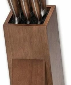Böker Messerblock Forge Wood 2.0, 6-teilig