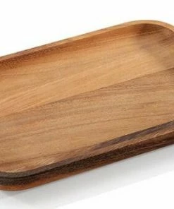 Zassenhaus Snackplatte Akazie 35,5 X 23,5 Cm