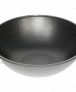 AMT Gastroguss AMT Wok Aus Aluguss Für Induktion, 32 Cm Mit 2 Seitengriffen