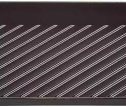 Le Creuset Grillplatte Rechteckig In Schwarz