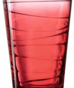 Leonardo Trinkglas VARIO STRUTTURA 280 Ml Rot, 6er-Set