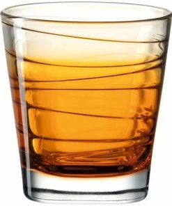 Leonardo Trinkglas VARIO STRUTTURA 250 Ml Orange, 6er-Set