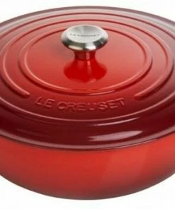 Le Creuset Familientopf La Marmite Aus Gusseisen In Kirschrot 24 Cm / Ca. 12 Cm / 3,1 Liter
