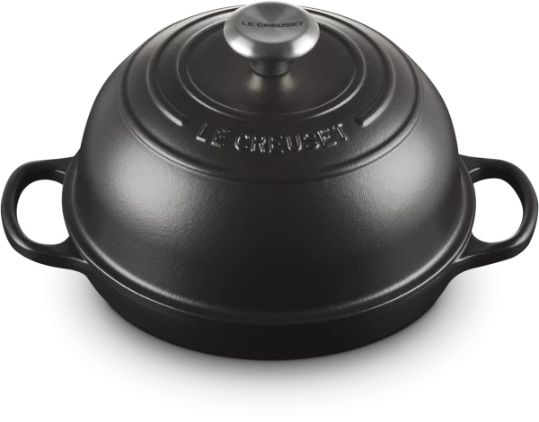 Le Creuset Brot Bräter Signature In Schwarz Matt