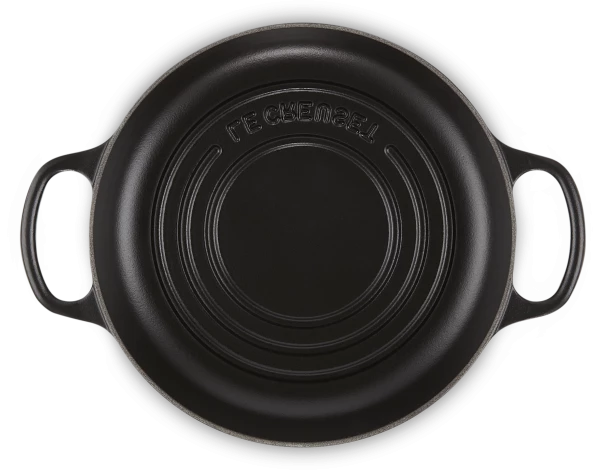Le Creuset Brot Bräter Signature In Schwarz Matt – Bild 3