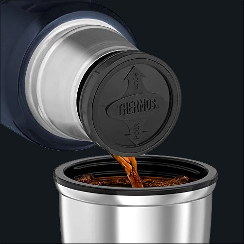 Thermos SK Bev Bottle Midnight Blue Pol 0,47l – Bild 2