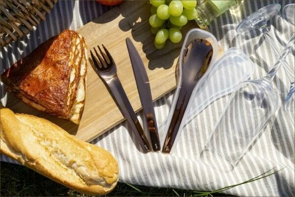 Lurch Besteck-ToGo Edelstahl Bronze, 3tlg. – Bild 6