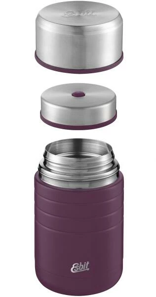 Esbit MAJORIS Edelstahl Thermobehälter, 0.6L, Aubergine – Bild 3
