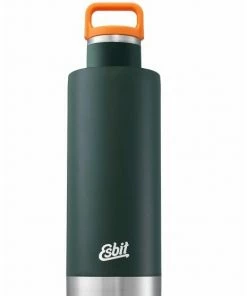 Esbit SCULPTOR Edelstahl Isolierflasche "Standard Mouth", 1L, Forest Green