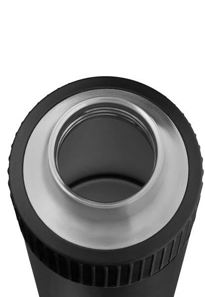 Esbit SCULPTOR Edelstahl Isolierflasche "Standard Mouth" Mit Manschette, 1L, Schwarz – Bild 4