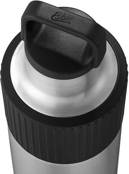Esbit SCULPTOR Edelstahl Isolierflasche "Standard Mouth" Mit Manschette, 1L – Bild 2