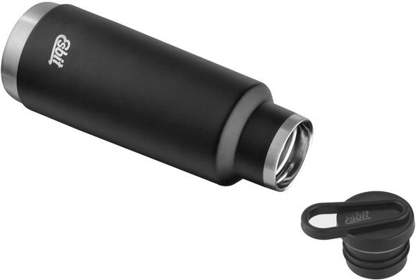 Esbit PICTOR Edelstahl Isolierflasche "Standard Mouth", 350ml, Schwarz – Bild 6