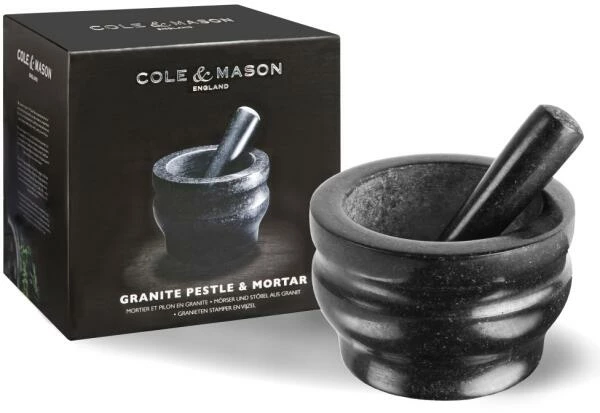 Cole & Mason Stößel Und Mörser Aus Granit, Schwarz, 18 Cm – Bild 10