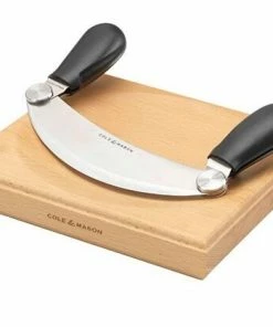 Cole & Mason Woodhall Wiegemesser Mit Brett