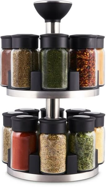 Cole & Mason Cambridge Gewürzkarussell, 16 Gläser – Bild 3