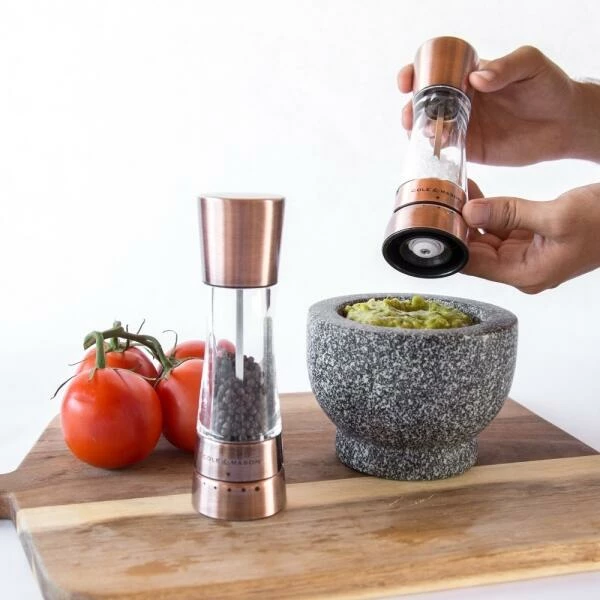 Cole & Mason Derwent Copper Salz- Und Pfeffermühle Geschenkset, 19 Cm – Bild 4