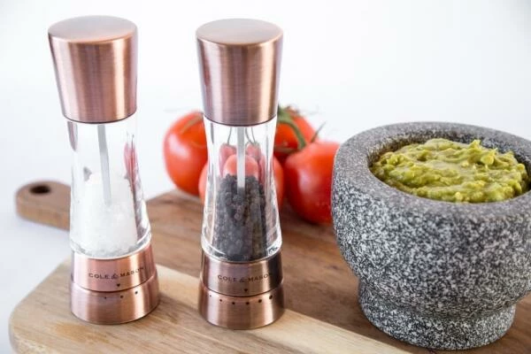 Cole & Mason Derwent Copper Salz- Und Pfeffermühle Geschenkset, 19 Cm – Bild 3