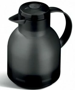 Emsa Isolierkanne Samba Schwarz, 1,0 L