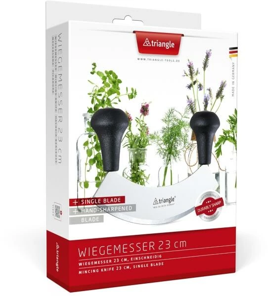 Triangle Wiegemesser 23 Cm, Einschneidig, Gehärtet – Bild 2