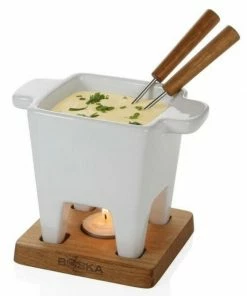 Boska Käsefondue-Set Tapas Weiß