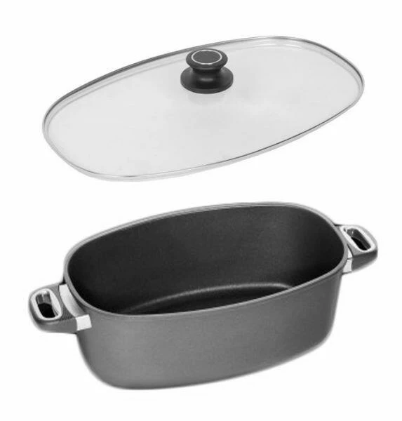 AMT Gastroguss AMT Jumbobräter 40 X 24 Cm Hoch Aus Aluguss Bräterunterbau