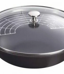 Staub Wok Aus Gusseisen In Schwarz, Klein
