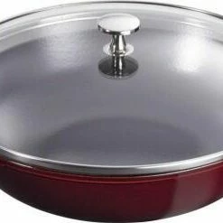 Staub Wok Aus Gusseisen In Grenadine, Klein