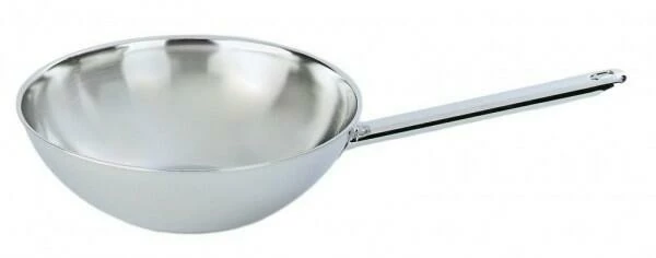 Demeyere Wok Mit Flachem Boden 32 Cm/ 5,5 Liter/ 9,5 Cm
