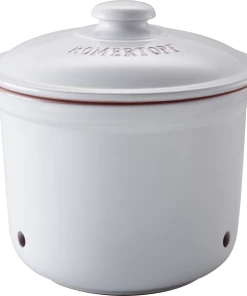 Römertopf Vorratstopf Frische-Topf MAXI PLUS, Weiß
