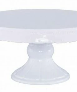 Birkmann Tortenplatte Vintage Mit Fuß, Groß 30 Cm/ 15 Cm