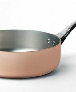 De Buyer Kupfersauteuse Prima Matera Für Induktion 16 Cm/ 14 Cm/ 5,5 Cm/ 1 L