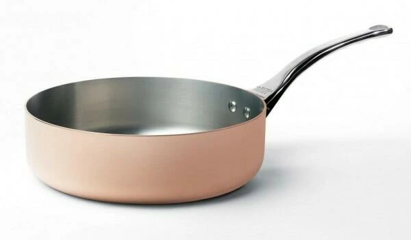 De Buyer Kupfersauteuse Prima Matera Für Induktion 16 Cm/ 14 Cm/ 5,5 Cm/ 1 L