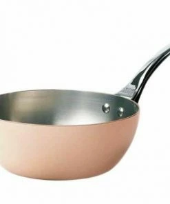 De Buyer Kupfersauteuse Konisch Prima Matera Für Induktion 20 Cm / 17,5 Cm / 7,2 Cm / 1,7 L