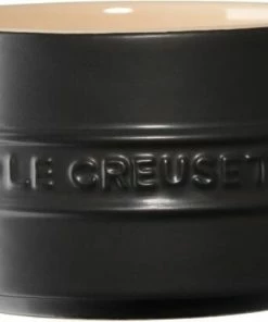 Le Creuset Förmchen, Stapelbar In Schwarz
