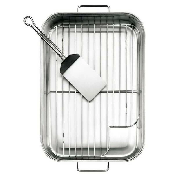 WMF Bratreine Mit Grilleinsatz Und Spachtel – Bild 2