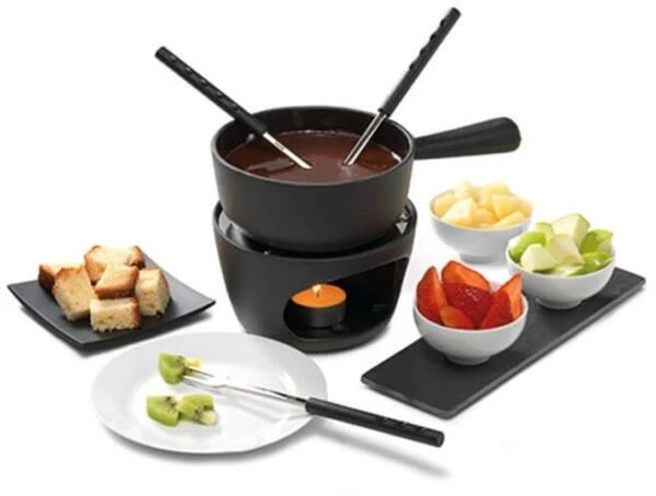 Stöckli Schoko Fonduegarnitur Choco-Cheese – Bild 2