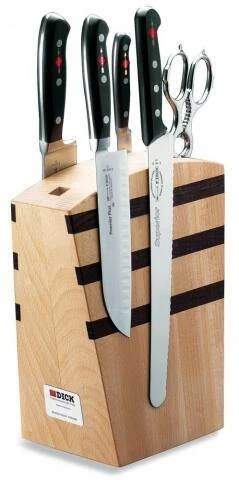 Dick Magnet-Messerblock Premier Plus Mit 5 Teilen