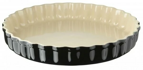 Le Creuset Tarteform In Schwarz 28 Cm