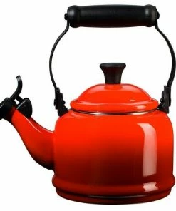 Le Creuset Wasserkessel Demi Kirschrot