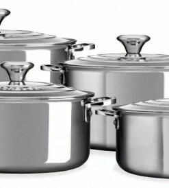 Le Creuset Topfset 3-ply PLUS, 4-teilig