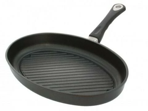AMT Gastroguss AMT Fischpfanne Aus Aluguss Mit Grillboden Für Induktion