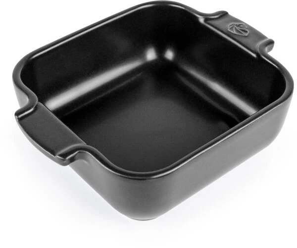 Appolia Auflaufform Quadratisch In Satin-schwarz 21 Cm / 1,1 Liter