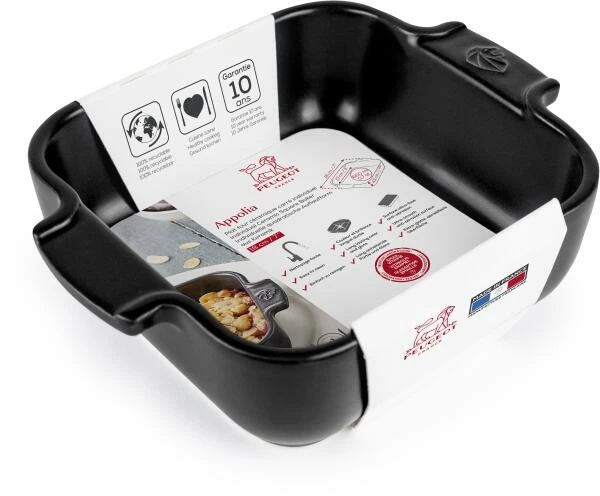 Appolia Auflaufform Quadratisch In Satin-schwarz 36 Cm / 5,4 Liter – Bild 2