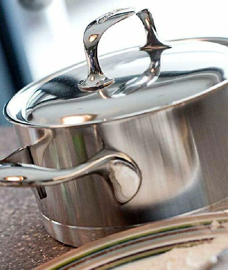 Demeyere Stieltopf Atlantis, Flach Mit Deckel 28 Cm/ 4,0 L/ 7,4 Cm – Bild 7