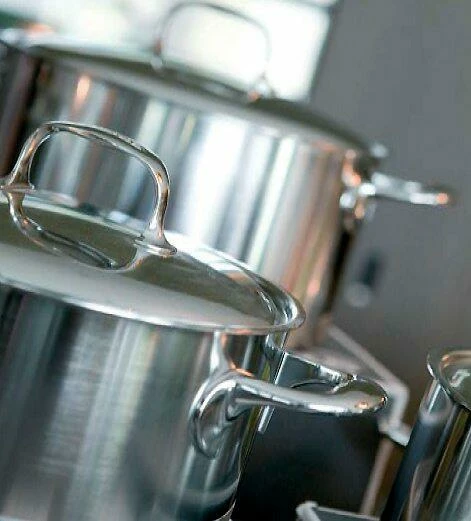 Demeyere Stieltopf Atlantis, Flach Mit Deckel 28 Cm/ 4,0 L/ 7,4 Cm – Bild 3