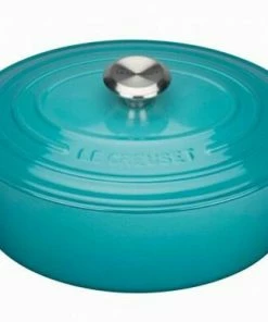 Le Creuset Bräter Signature Oval In Karibik 31 Cm / 6,3 L