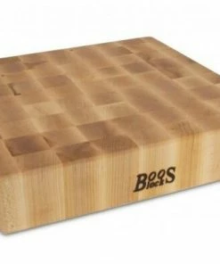 Boos Blocks Hackbrett Aus Ahorn, 38 X 38 Cm