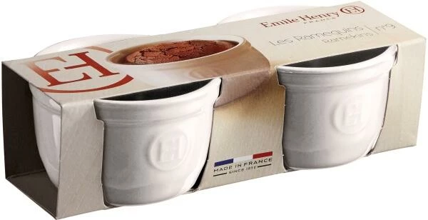 Emile Henry Töpfchen Nr. 9 In Farine, 2er Set – Bild 2