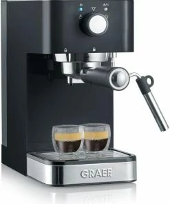 GRAEF Siebträger-Espressomaschine Salita, Schwarz