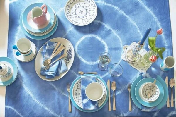 Kahla Tradition Butterdose, Eckig In Blau Saks – Bild 5